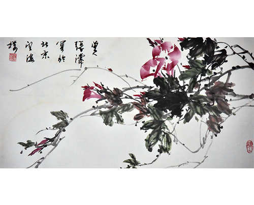 《牵牛花开红艳艳》