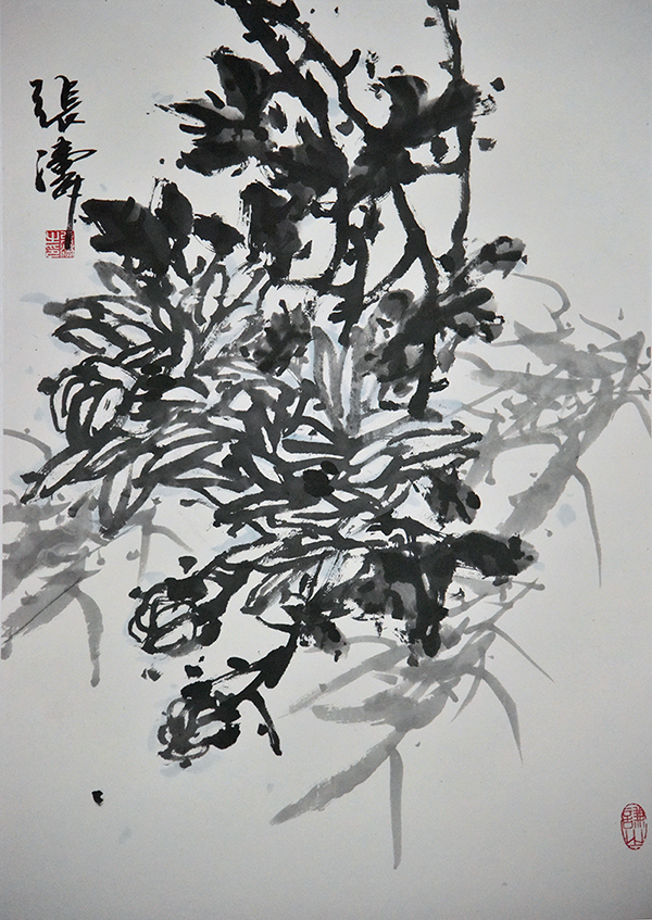 《双清图》