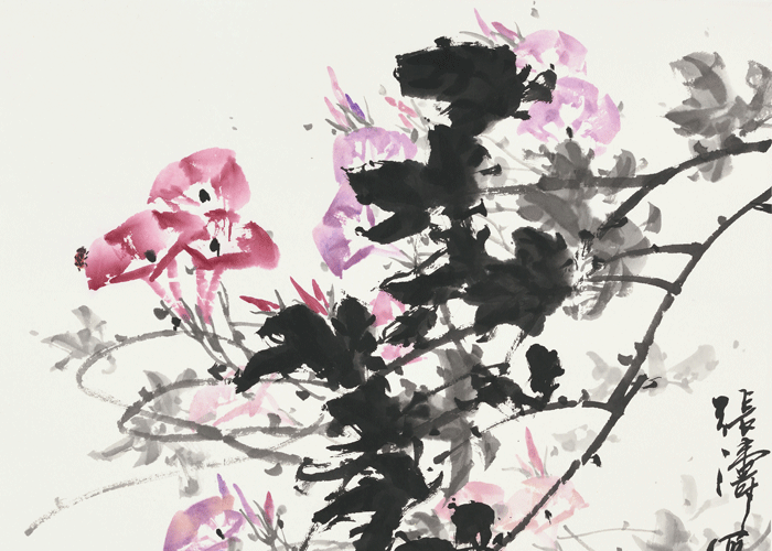 《牵牛晓夏》